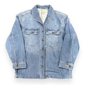 MADEWELL BLAZER STYLE DENIM JACKET